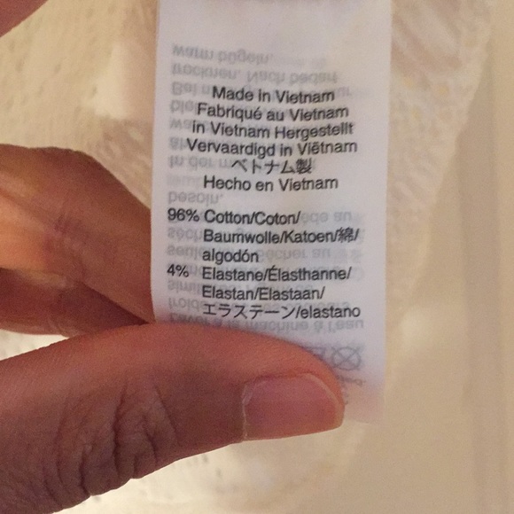 Madewell NWT white tie shirt new size extra small - Picture 8 of 9